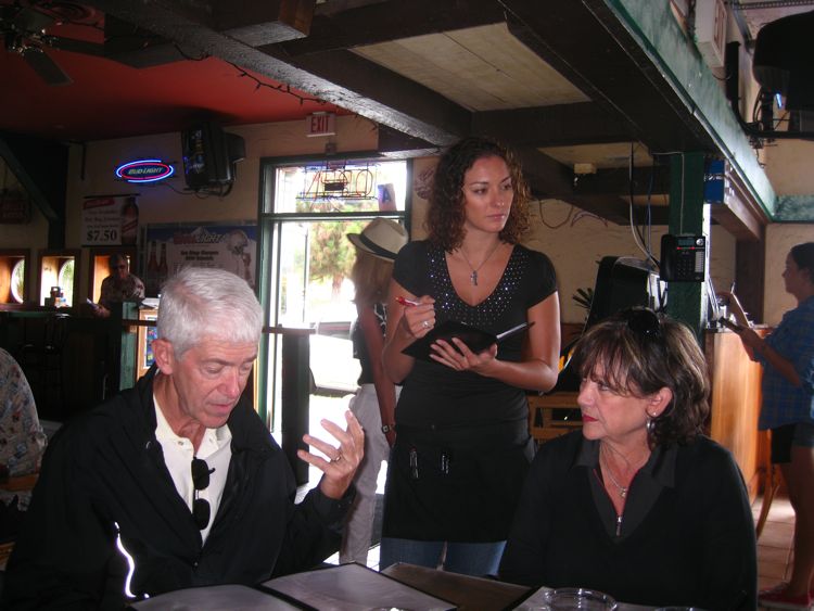 Dining at the Tidewater Tavern Del Mar 2010