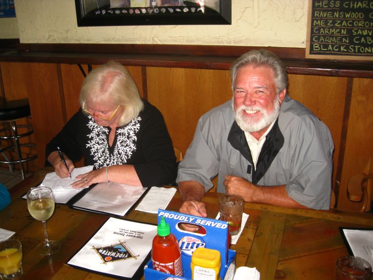 Dining at the Tidewater Tavern Del Mar 2010