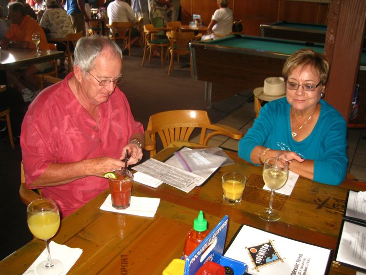 Dining at the Tidewater Tavern Del Mar 2010
