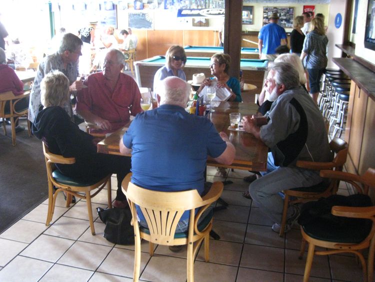 Dining at the Tidewater Tavern Del Mar 2010