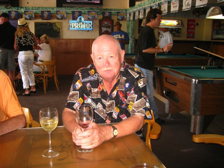Dining at the Tidewater Tavern Del Mar 2010