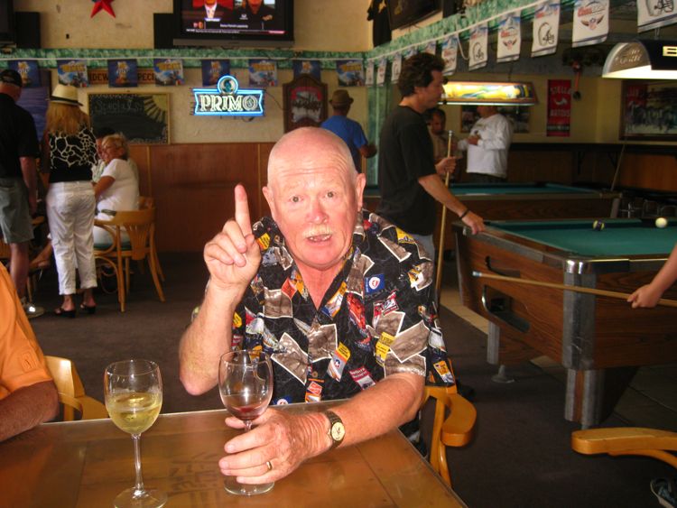Dining at the Tidewater Tavern Del Mar 2010