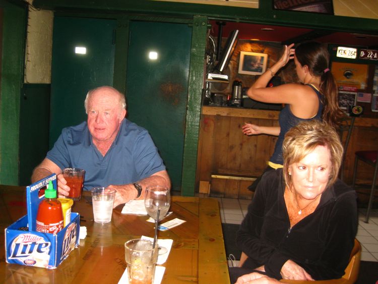 Dining at the Tidewater Tavern Del Mar 2010