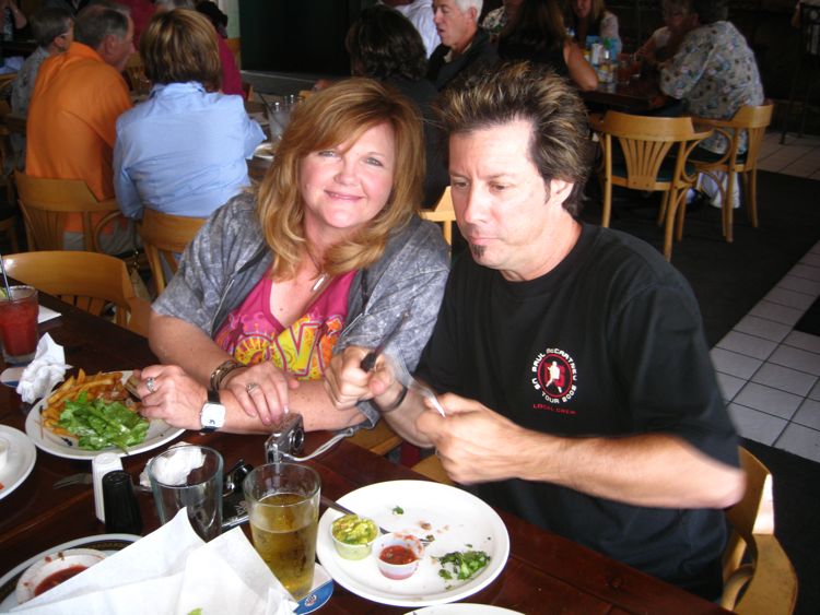 Dining at the Tidewater Tavern Del Mar 2010