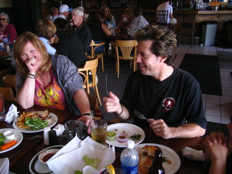 Dining at the Tidewater Tavern Del Mar 2010