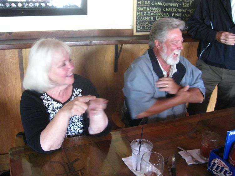 Dining at the Tidewater Tavern Del Mar 2010