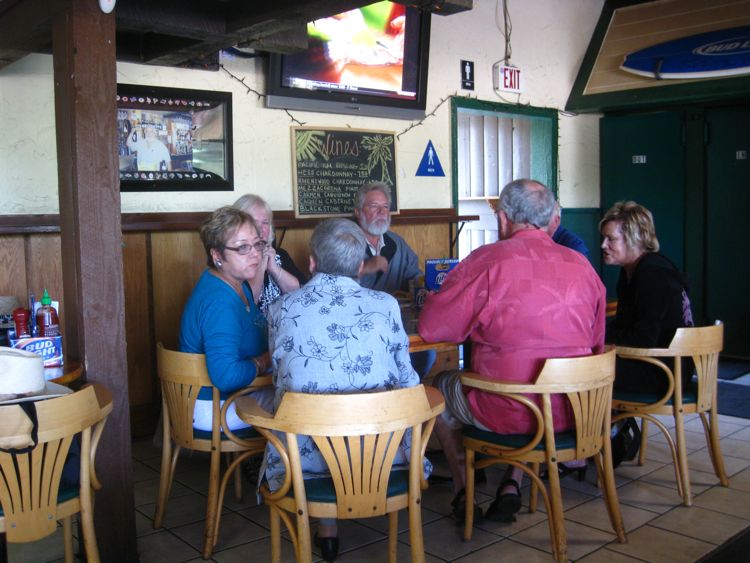 Dining at the Tidewater Tavern Del Mar 2010