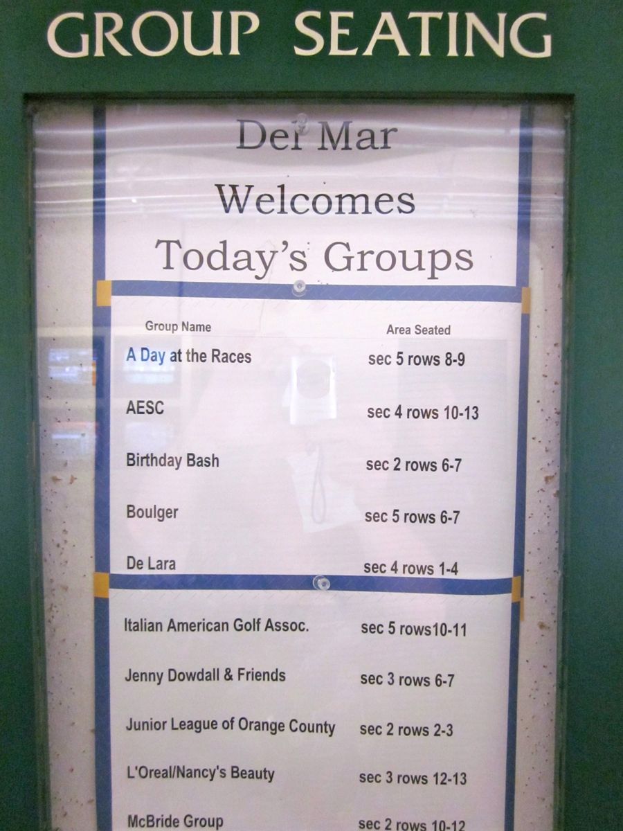 Del Mar races 2011