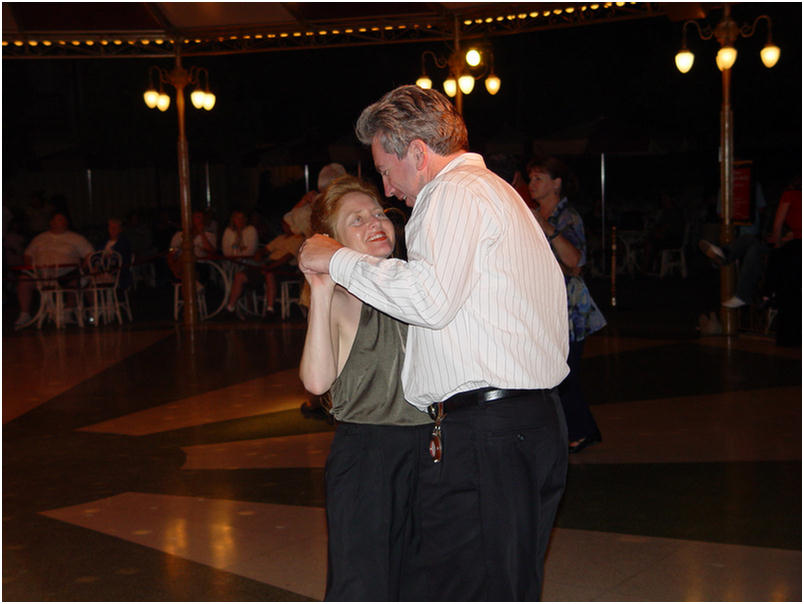 Dancing at Disneyland