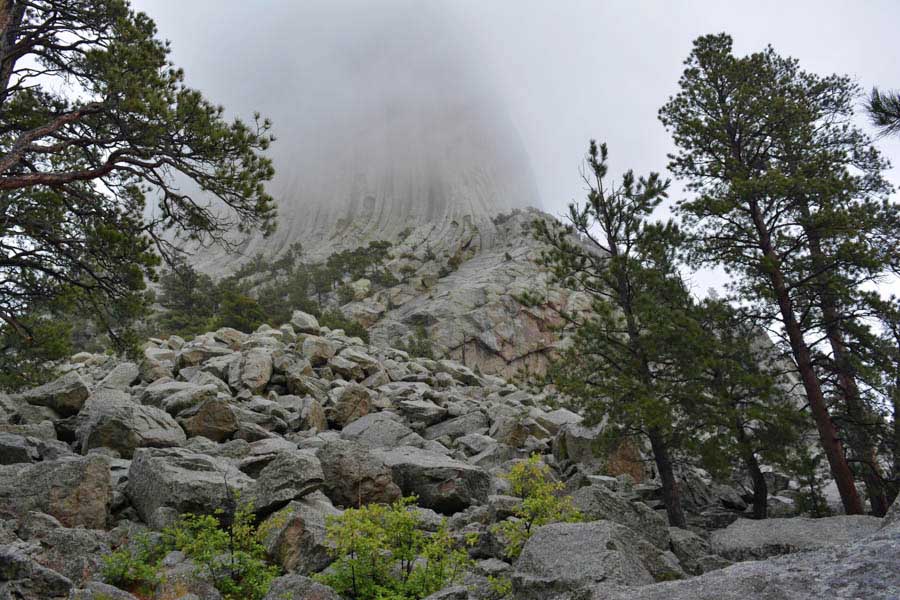 Kathy goes to the Devils Tower May 2015