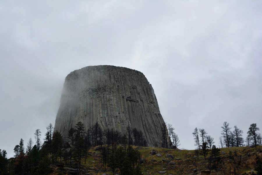 Kathy goes to the Devils Tower May 2015