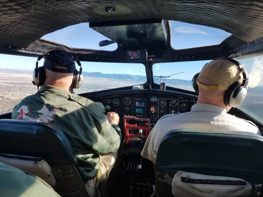 Hans and John go flying in a B-17 flight 2/4/2017