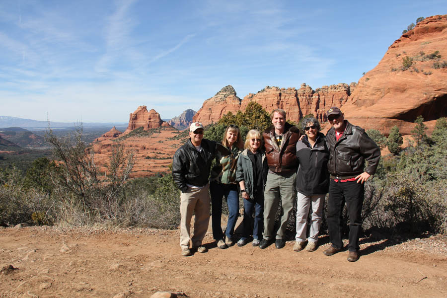 Enjoying Sedona Arizona before going home