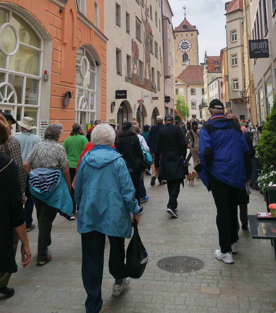 Visiting Regensburg Germany