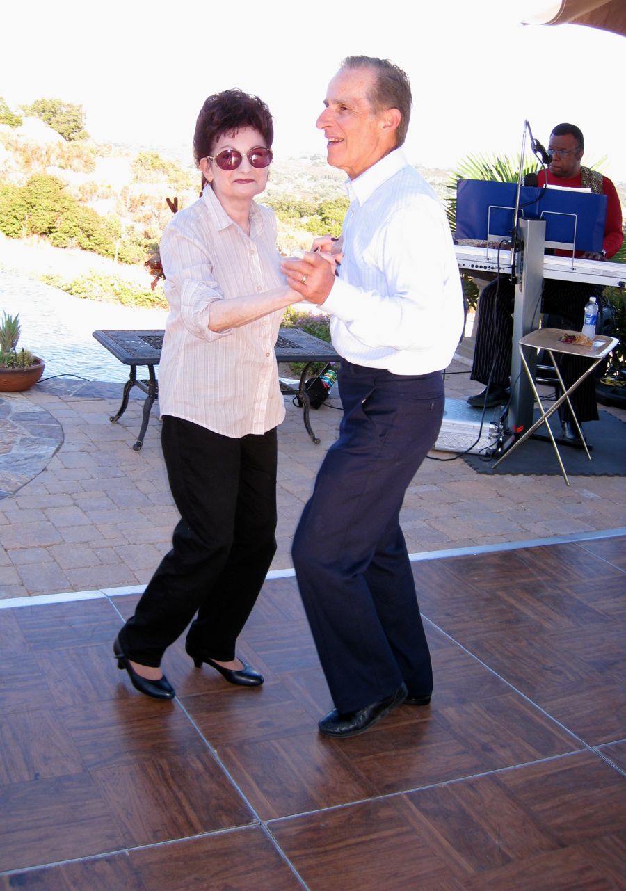 Dancing at tghe Keen Estate