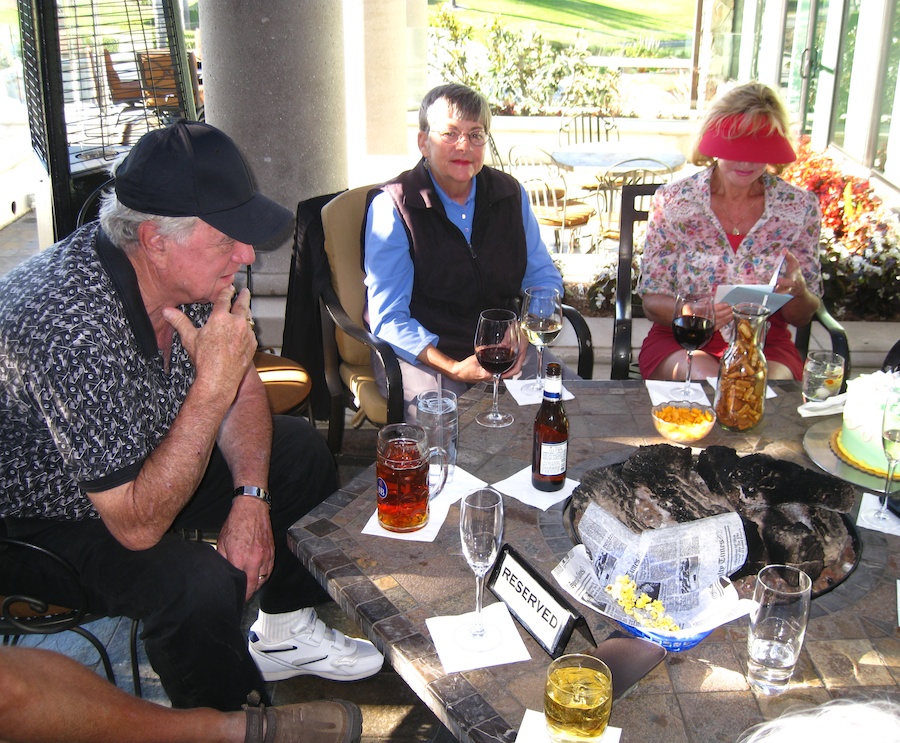 Bunnaford celebrates her birthday with friends at Old Ranch