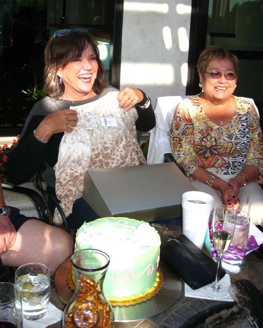 Bunnaford celebrates her birthday with friends at Old Ranch