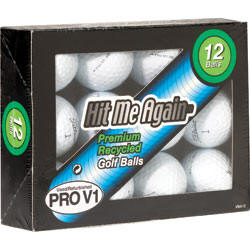 Recycled golf balls