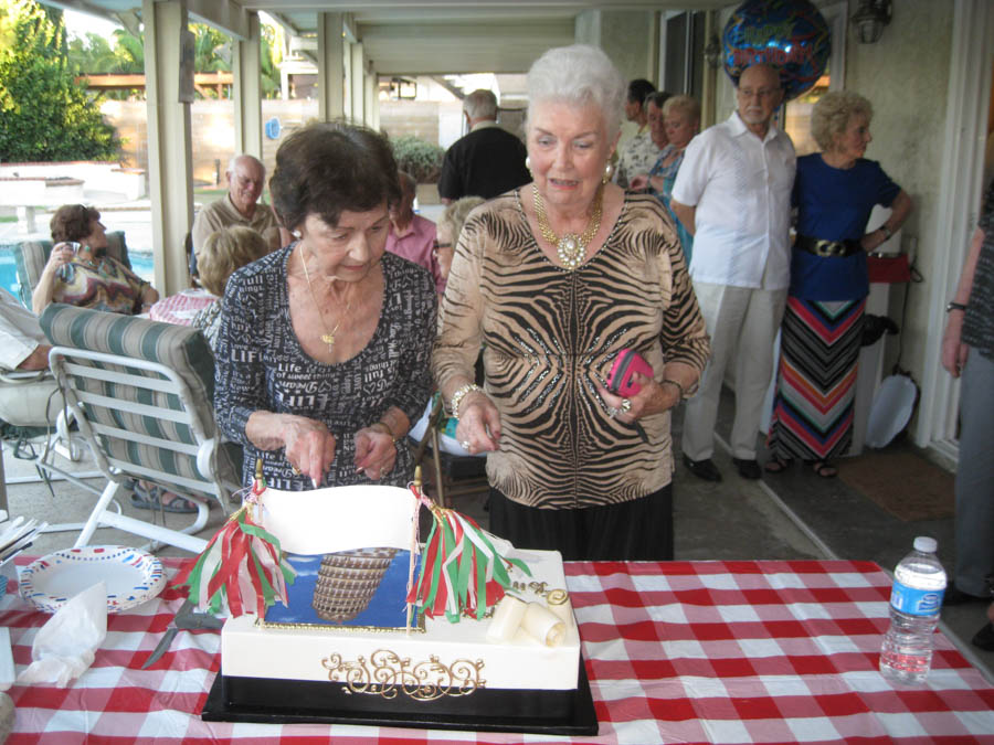 Al Calo's 84th birthday at the Mongells home August 2014