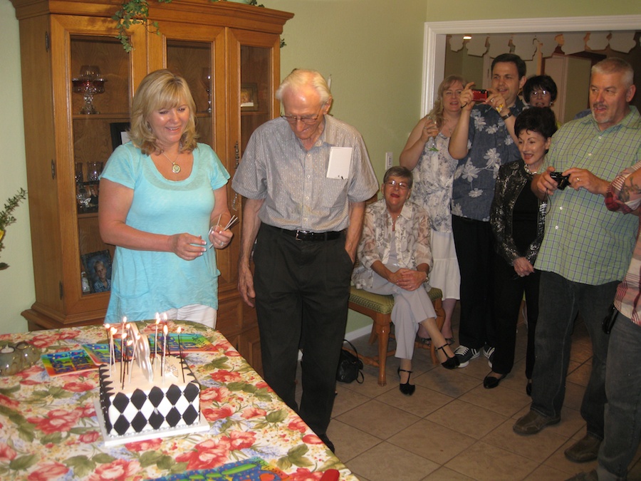 Bob Fiedler's 80th Surprise Birthday Party April 2014