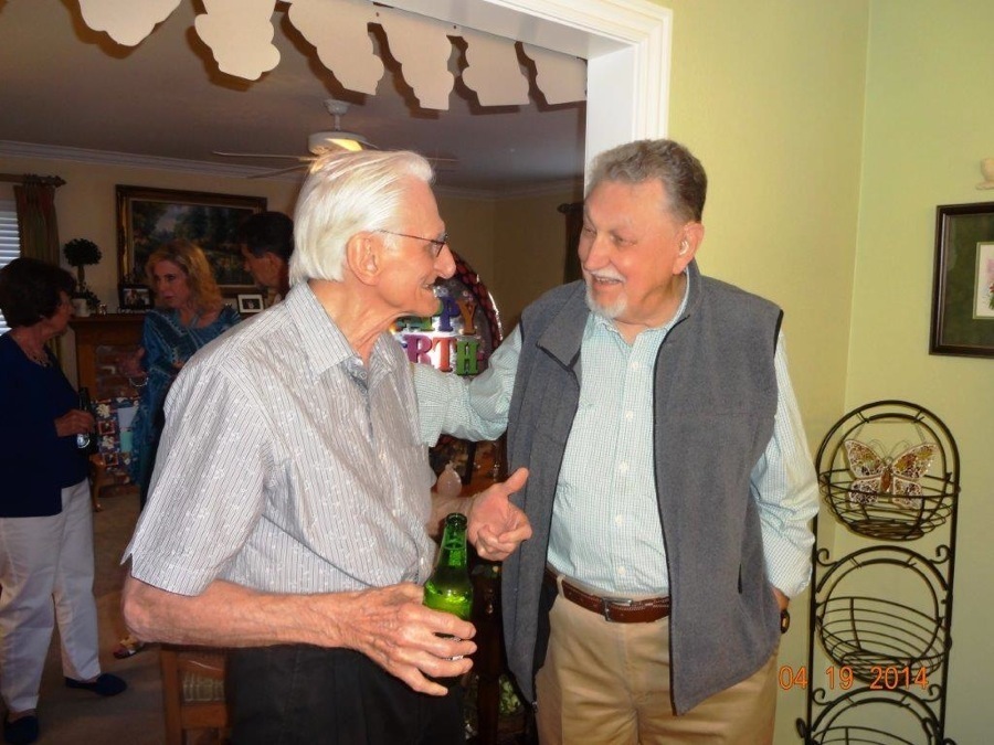 Bob Fiedler's 80th Surprise Birthday Party April 2014