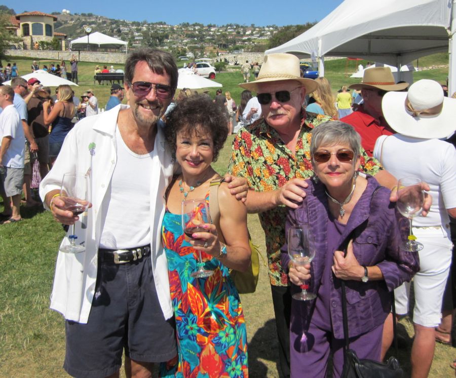 Wine tasting at Trump National August 2011