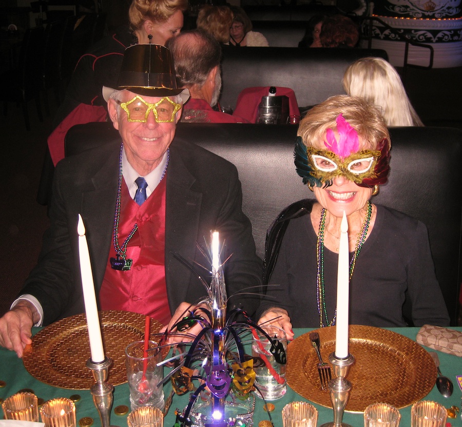 Celebrating Mardi Gras at the Alpine Village February 2012