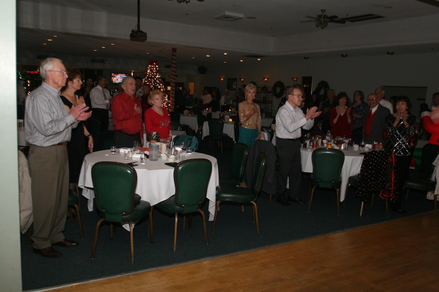 Dancing at the Elks in Santa Ana 12/7/2012