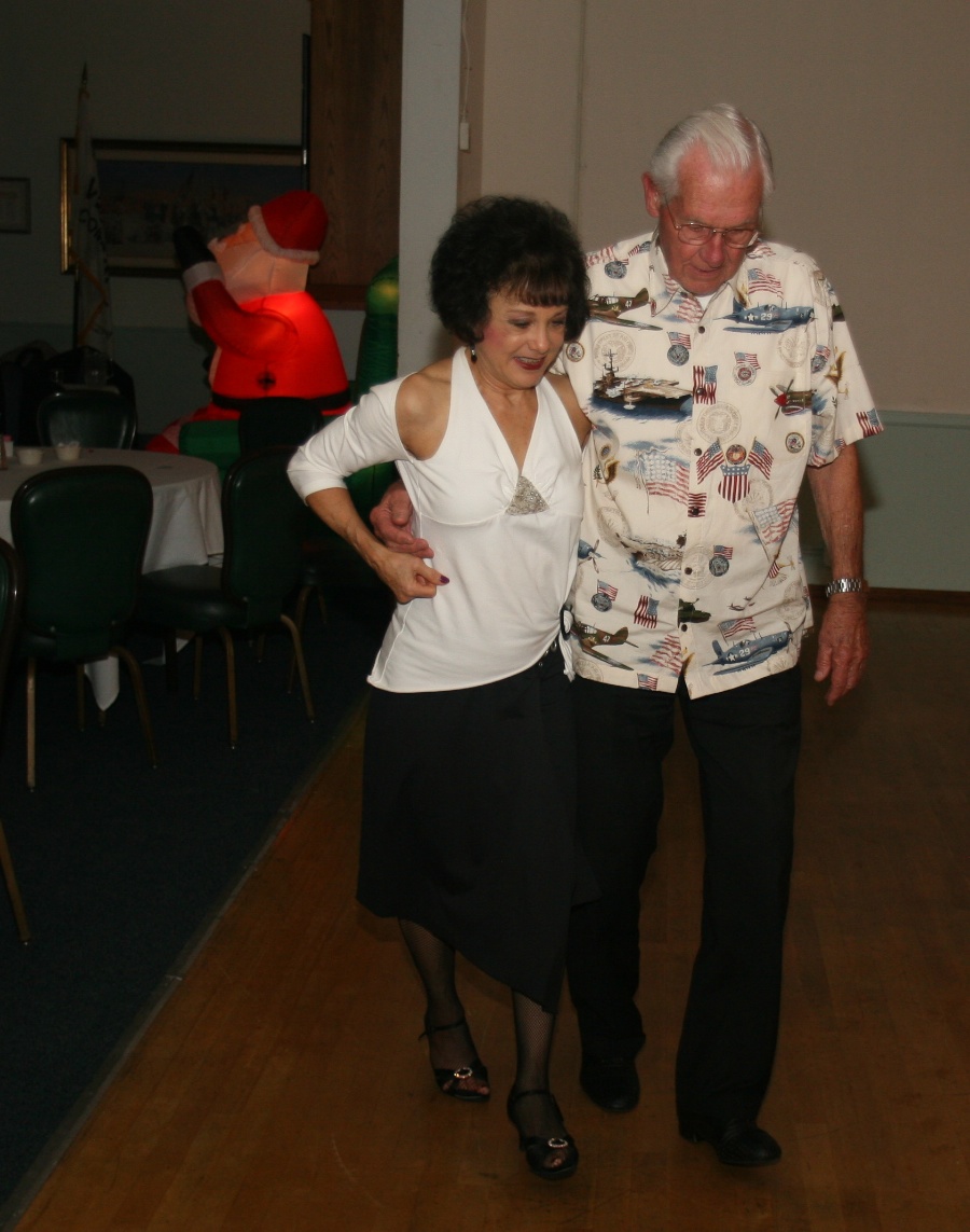 Dancing at the Elks in Santa Ana 12/7/2012