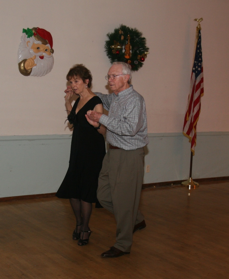 Dancing at the Elks in Santa Ana 12/7/2012