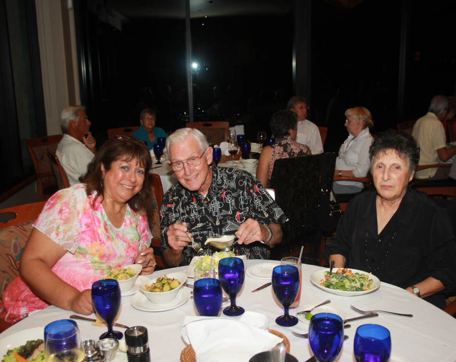 Dinner dancing at Old Ranch Country Club  October 2014