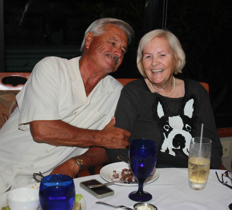 Dinner dancing at Old Ranch Country Club  October 2014