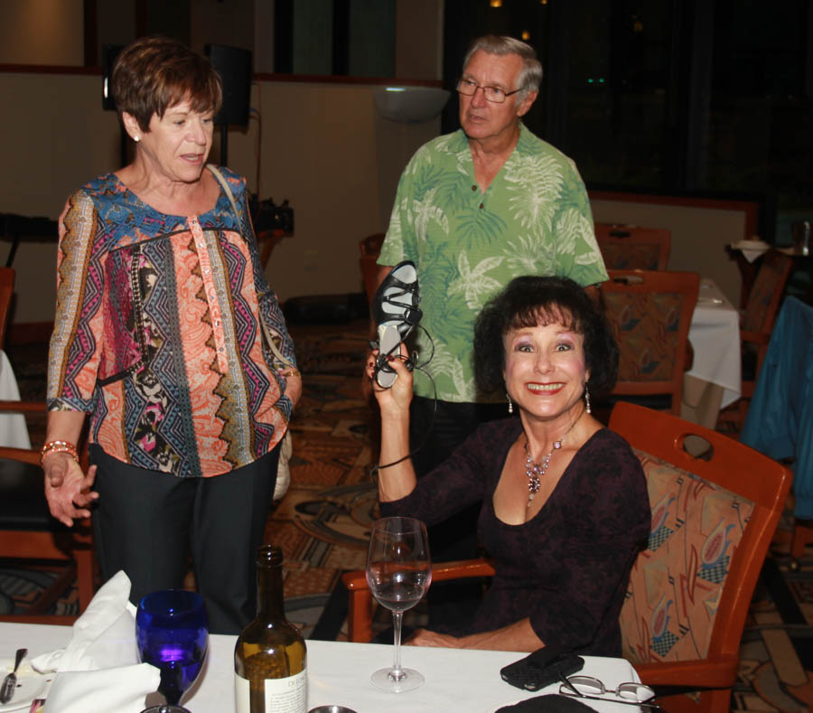 Dinner dancing at Old Ranch Country Club  October 2014