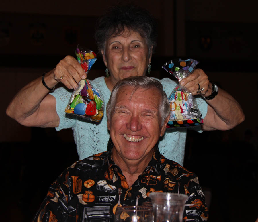 Brenda and Bob celebrate their birthdays August 25th 2016 at the Phoenix Club