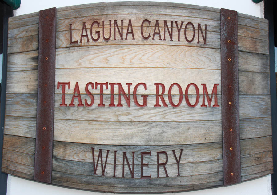 Wine blending at Laguna Canyon Winery