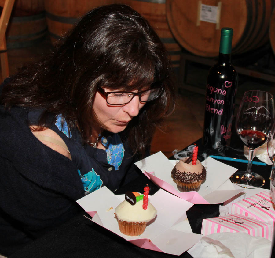 Wine blending at Laguna Canyon Winery