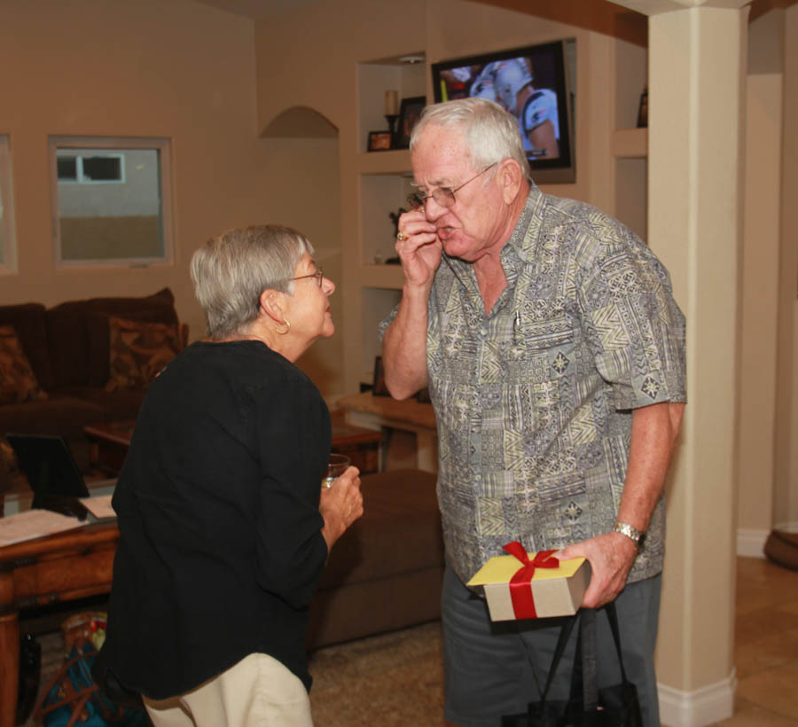 John, Linda, and Shaun celebrate their September 2014 birthdays