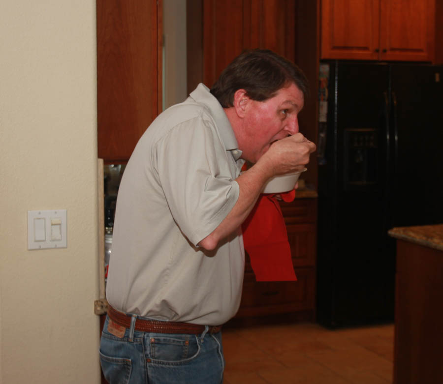 John, Linda, and Shaun celebrate their September 2014 birthdays