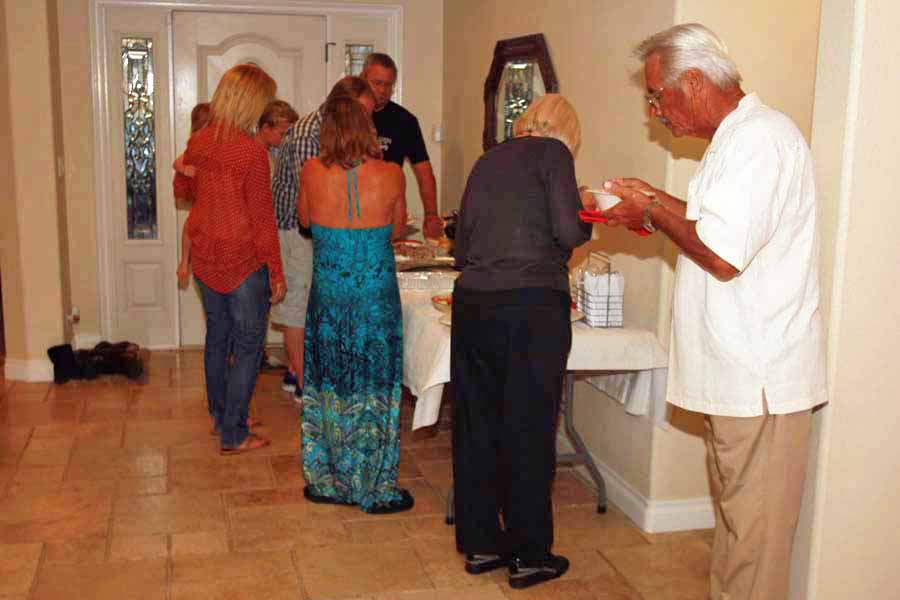 John, Linda, and Shaun celebrate their September 2014 birthdays