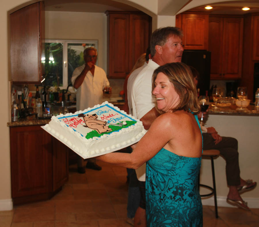 John, Linda, and Shaun celebrate their September 2014 birthdays