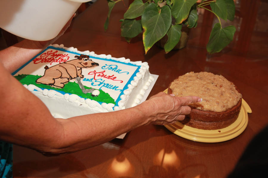 John, Linda, and Shaun celebrate their September 2014 birthdays