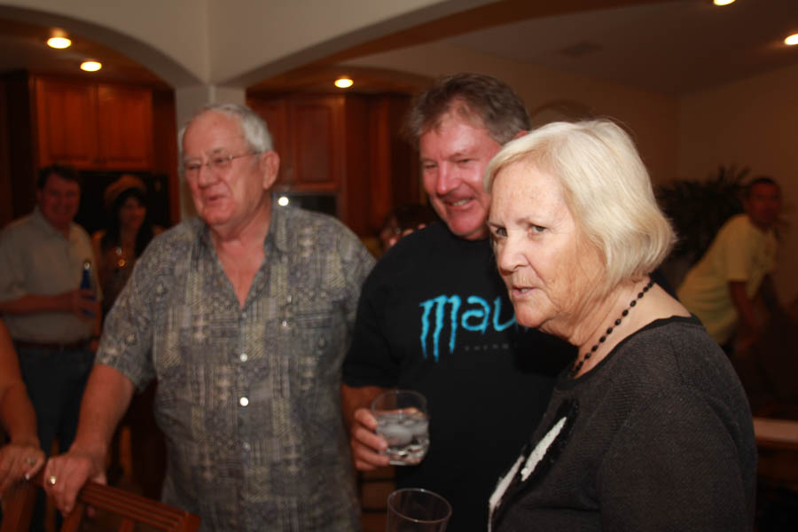 John, Linda, and Shaun celebrate their September 2014 birthdays