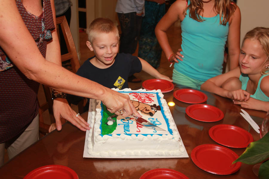 John, Linda, and Shaun celebrate their September 2014 birthdays