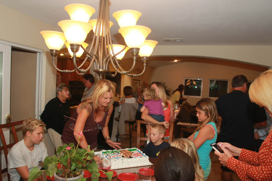 John, Linda, and Shaun celebrate their September 2014 birthdays