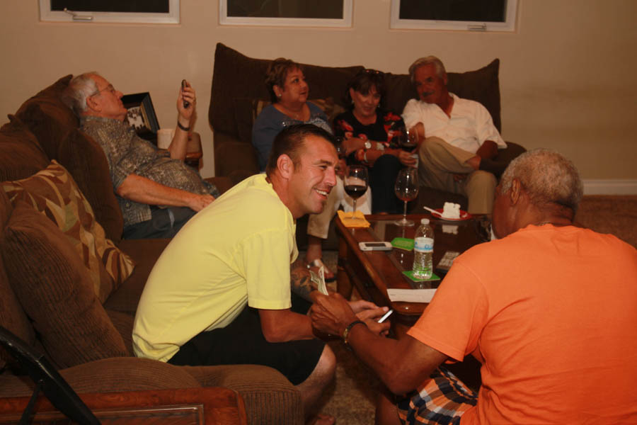 John, Linda, and Shaun celebrate their September 2014 birthdays