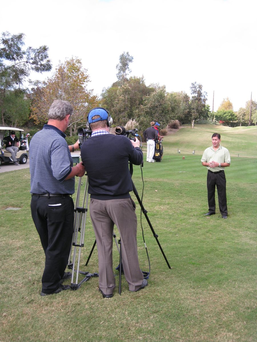 Time files at Old Ranch for a reality series dealing with golf