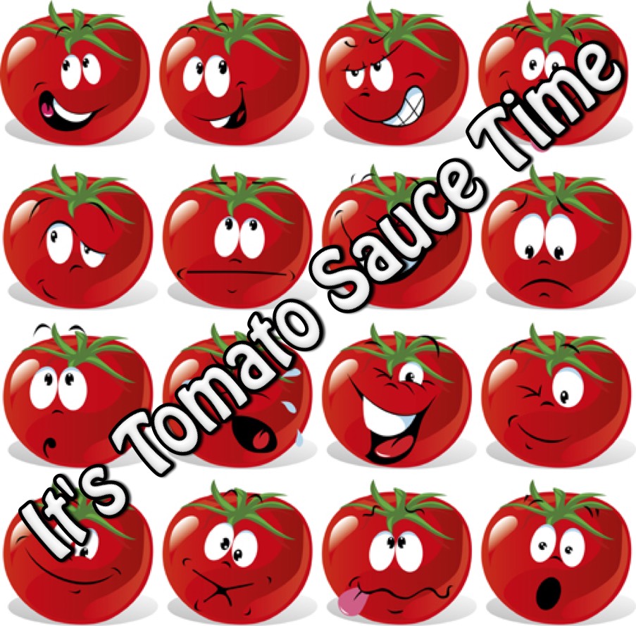 Making tomato sauce June 25th 2015