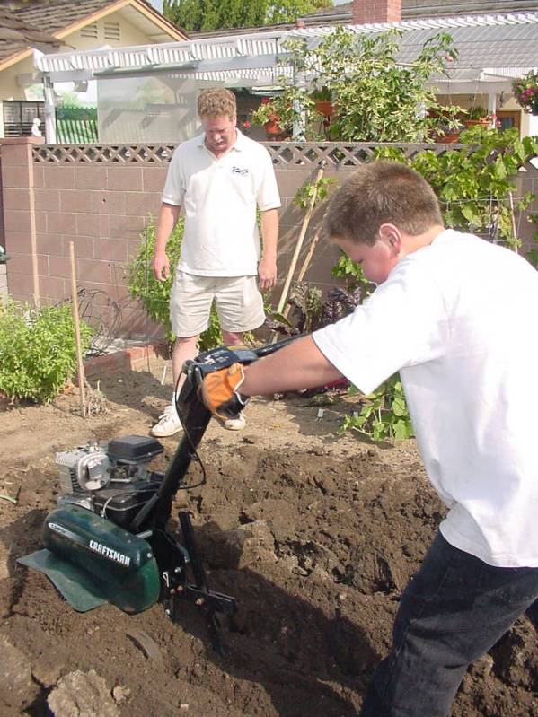 Help in the garden