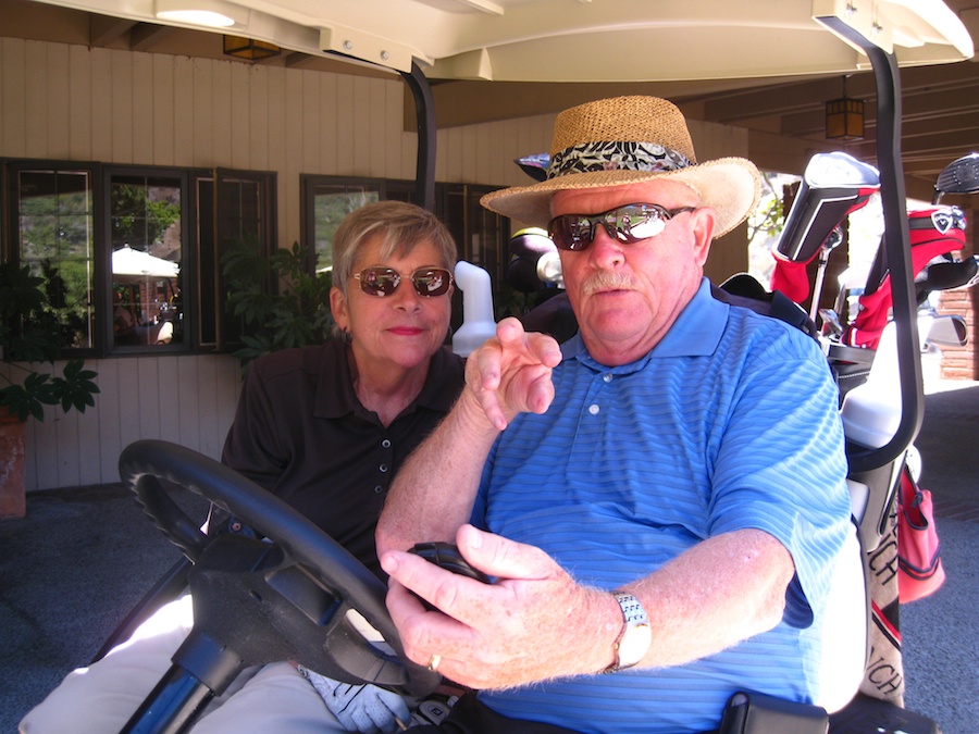 Time for golf with the Hencke's