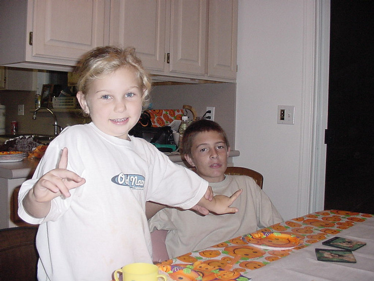 Halloween 2000 Pumpkin Carving